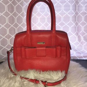 🔴 SOLD🔴 Red orange Kate Spade ♠️ bag